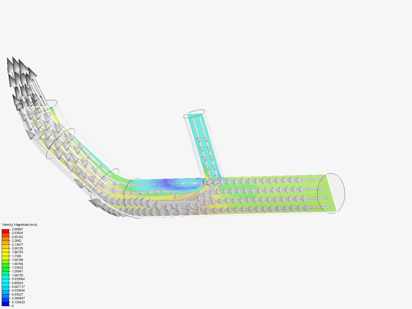 Tutorial 2: Pipe junction flow image