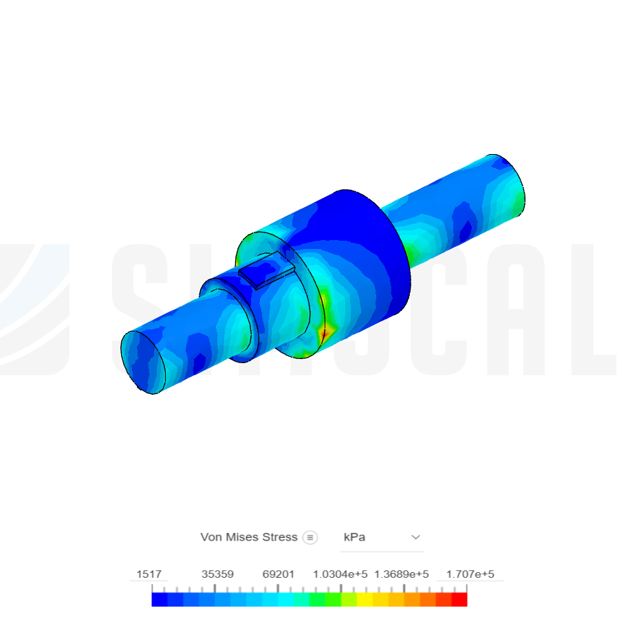 FEA Analysis Shaft - Copy image