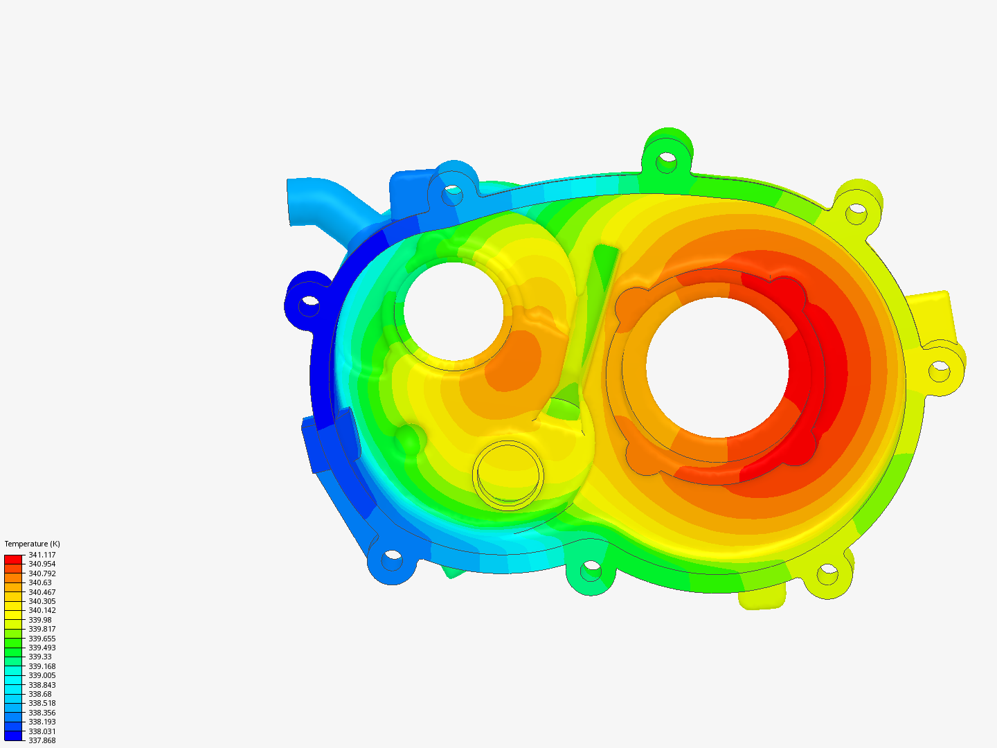 Tutorial: Thermal Analysis of a Differential Casing image