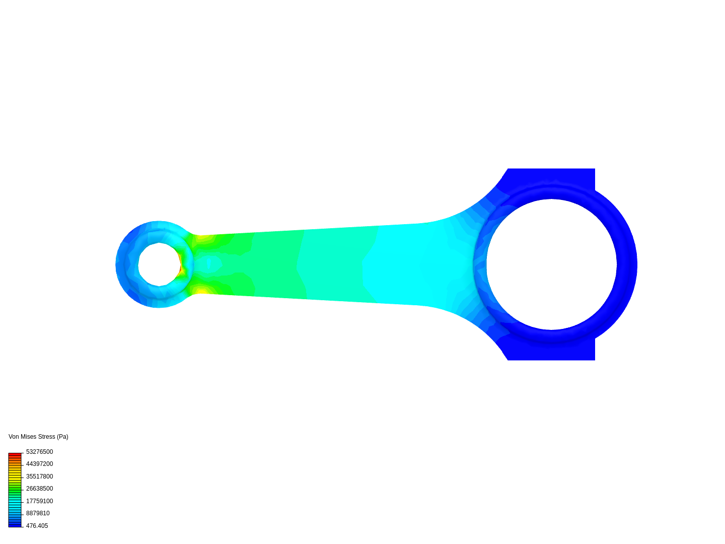 Tutorial 1: Connecting rod stress analysis image