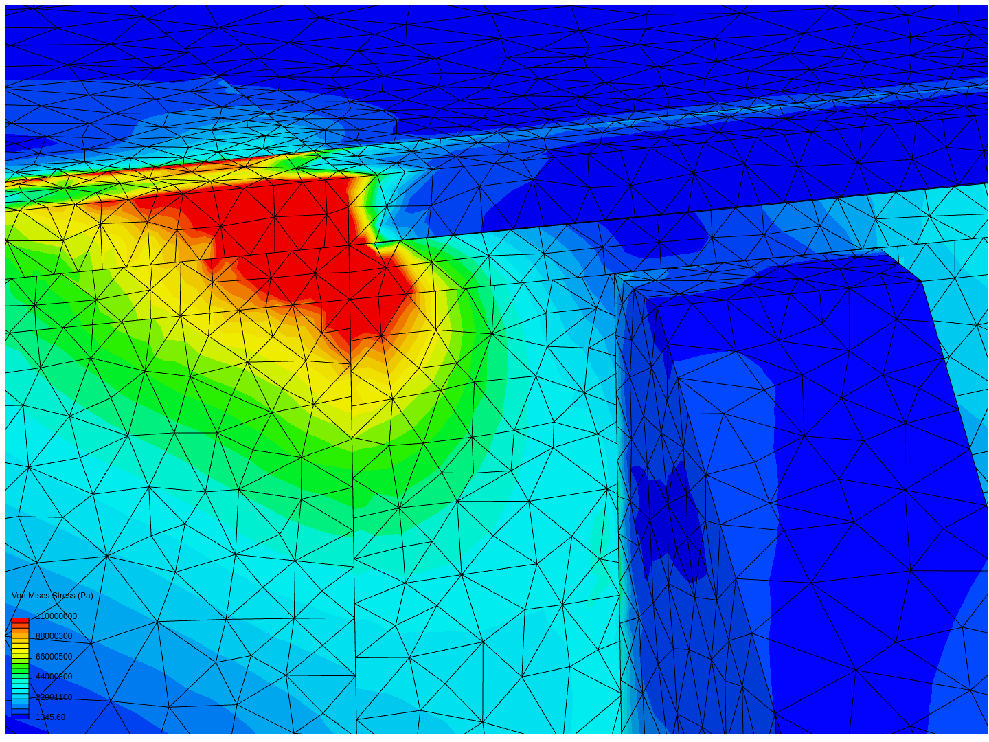 Crack Test FEA image