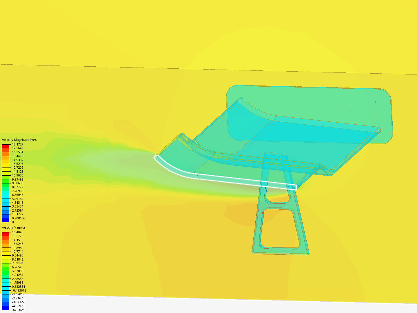 Tutorial: Airflow Around a GT Car Spoiler image