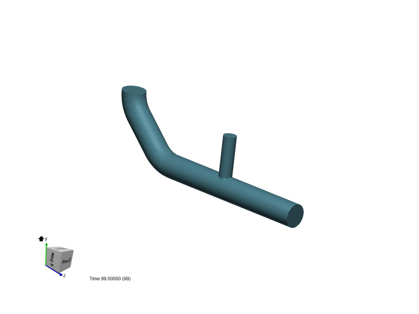 Tutorial-02: Pipe junction flow image