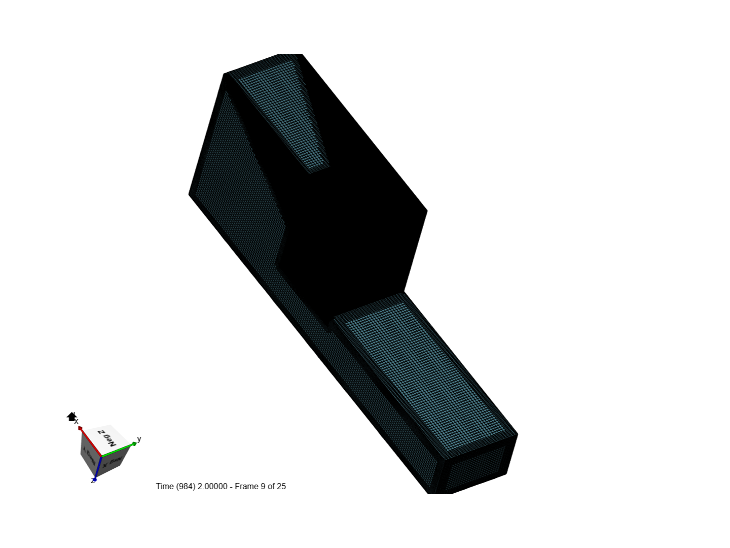 waterfall multiphase flow image