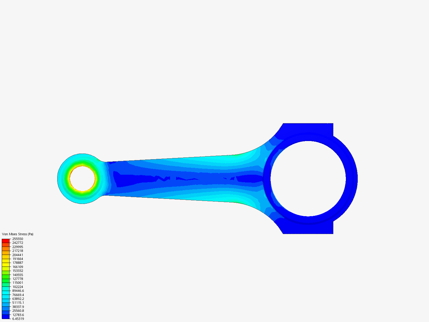 Tutorial 1: Connecting rod stress analysis image