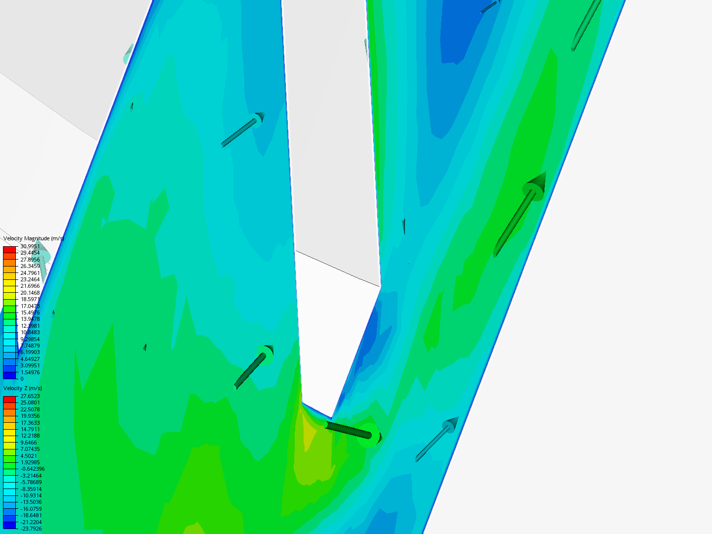 Tutorial: Fluid Flow Through a Valve image