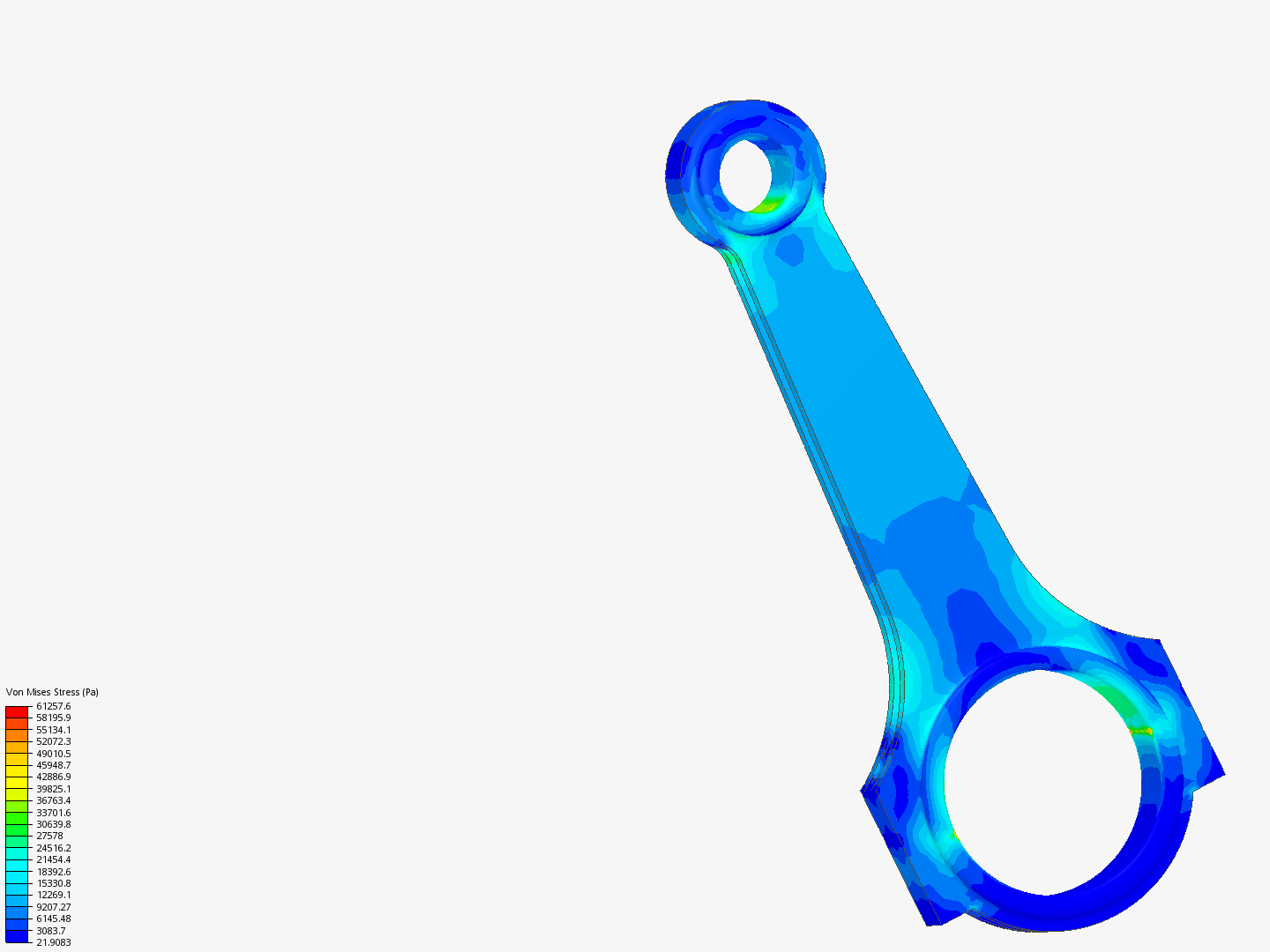 Tutorial 1: Connecting rod stress analysis image