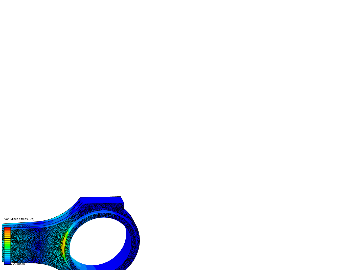 Tutorial 1: Connecting rod stress analysis image