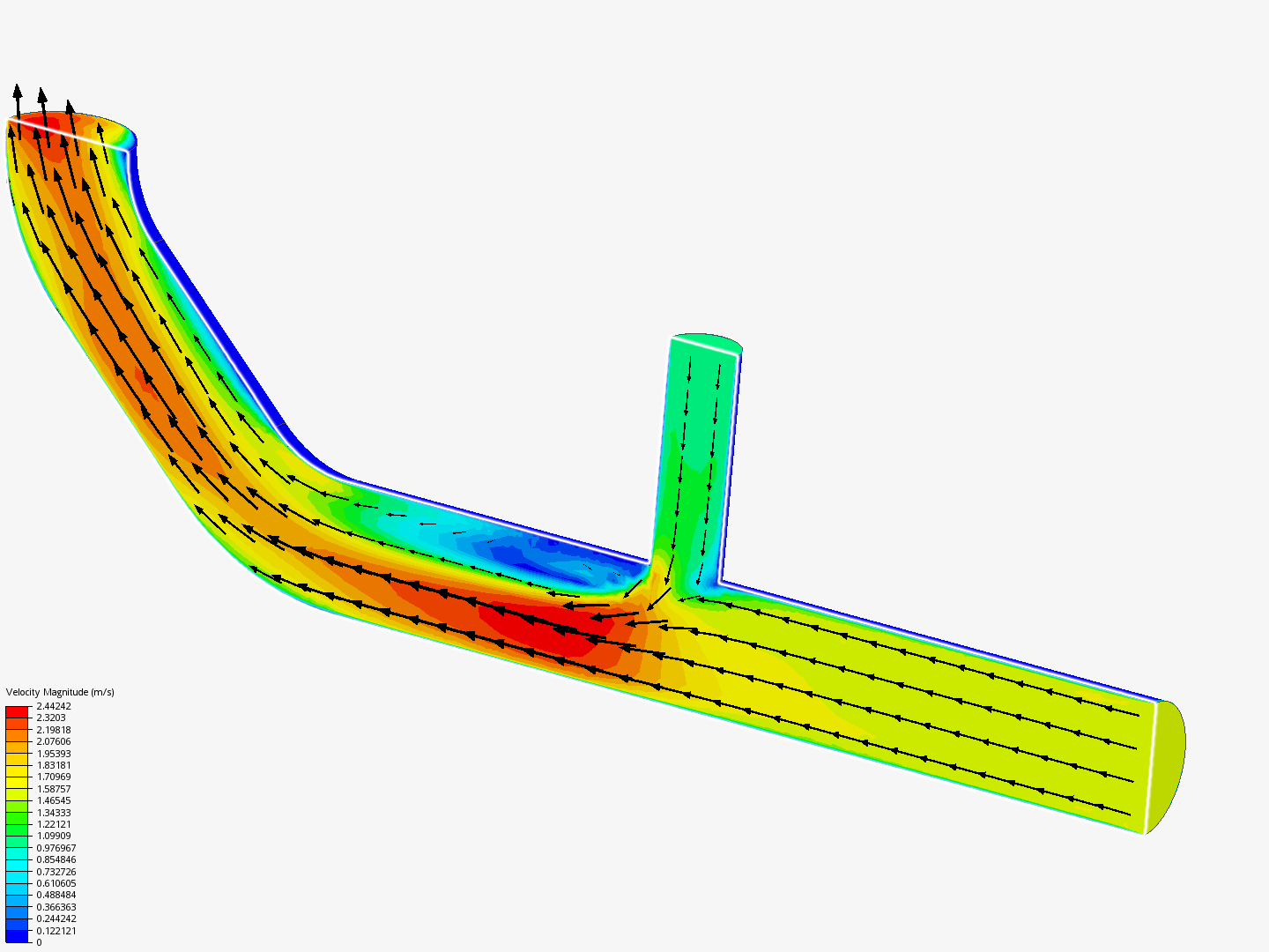 Tutorial 2: Pipe junction flow image