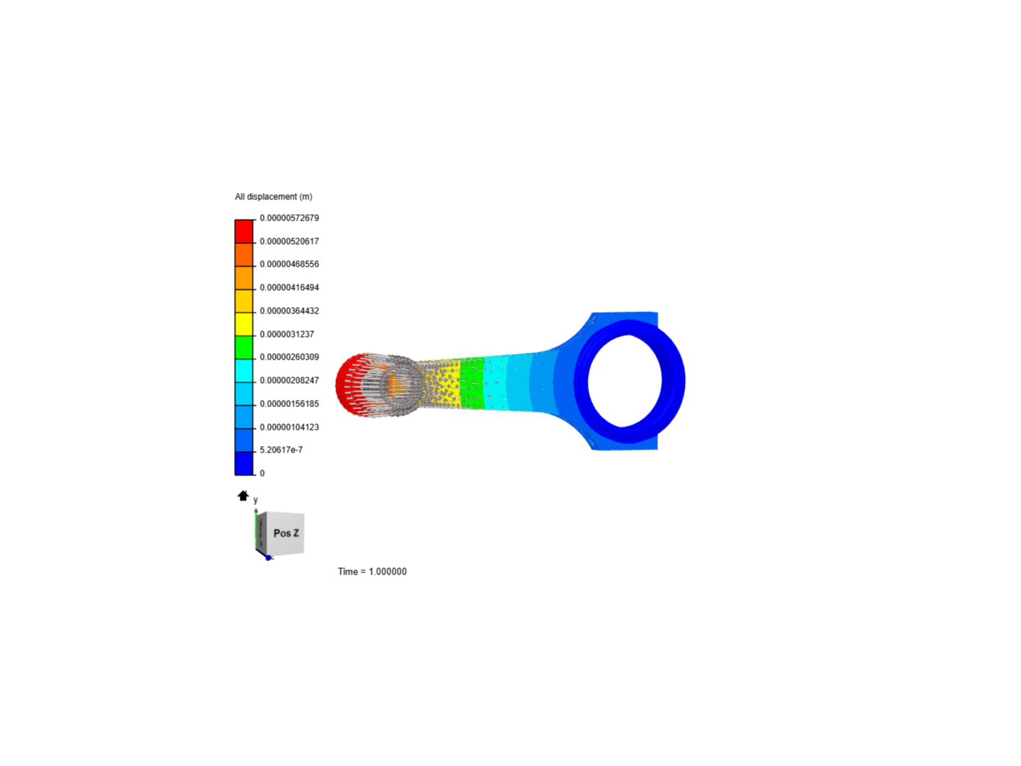 Tutorial 1: Connecting rod stress analysis image