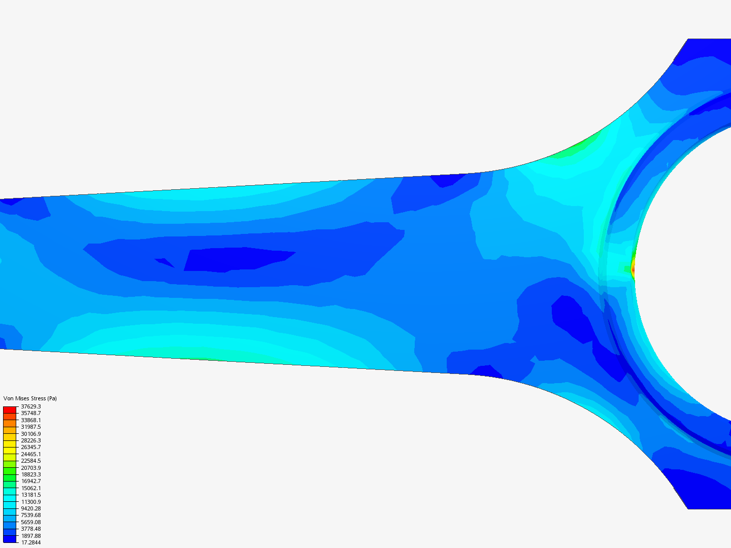 Tutorial 1: Connecting rod stress analysis image