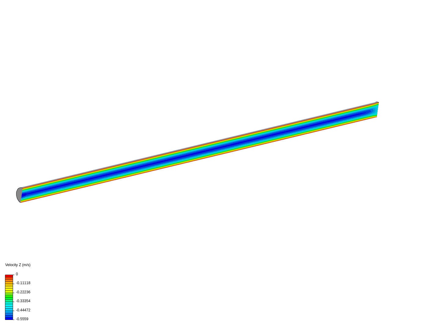Quick setup of laminar flow in a pipe image