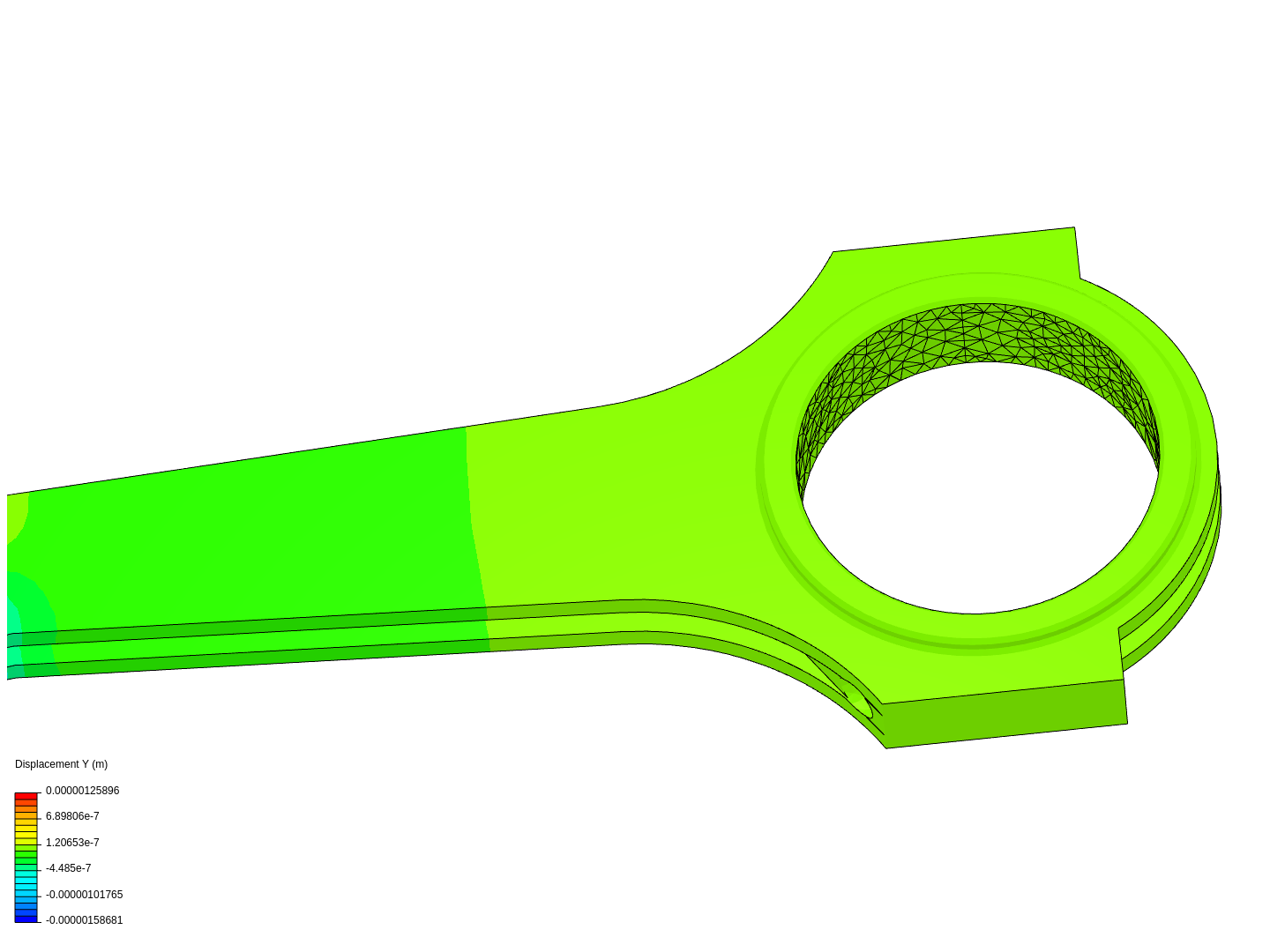 Tutorial 1: Connecting rod stress analysis image