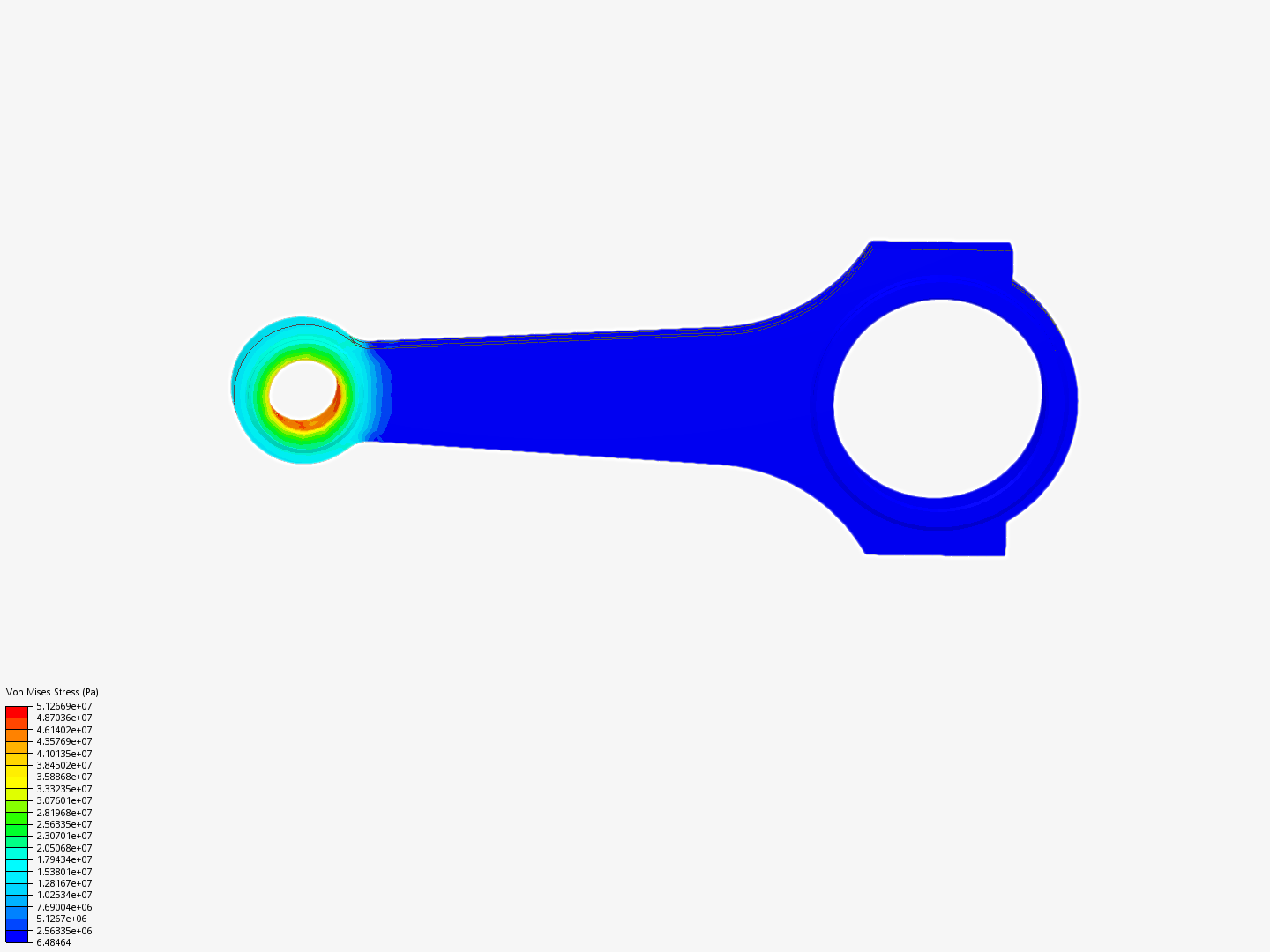 Tutorial 1: Connecting rod stress analysis image