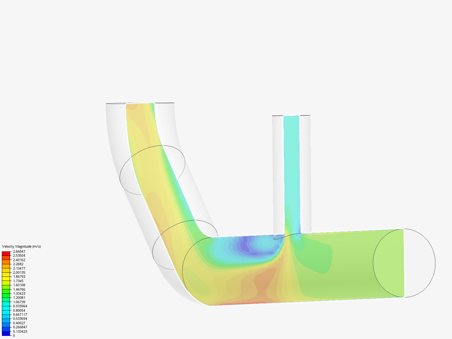 Tutorial 2: Pipe junction flow image