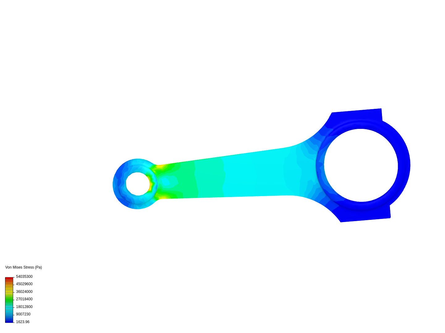 Tutorial 1: Connecting rod stress analysis image