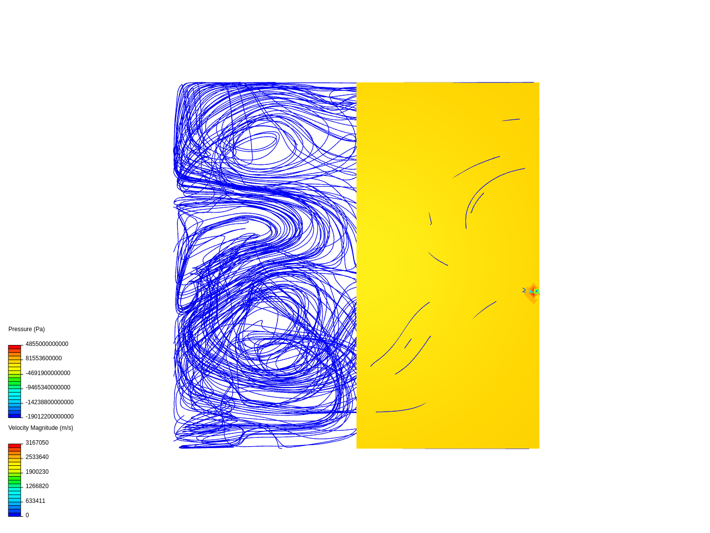 Ventilation simulation - public building image