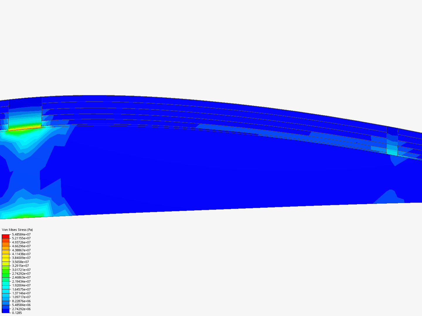 Wing Structural FEL image