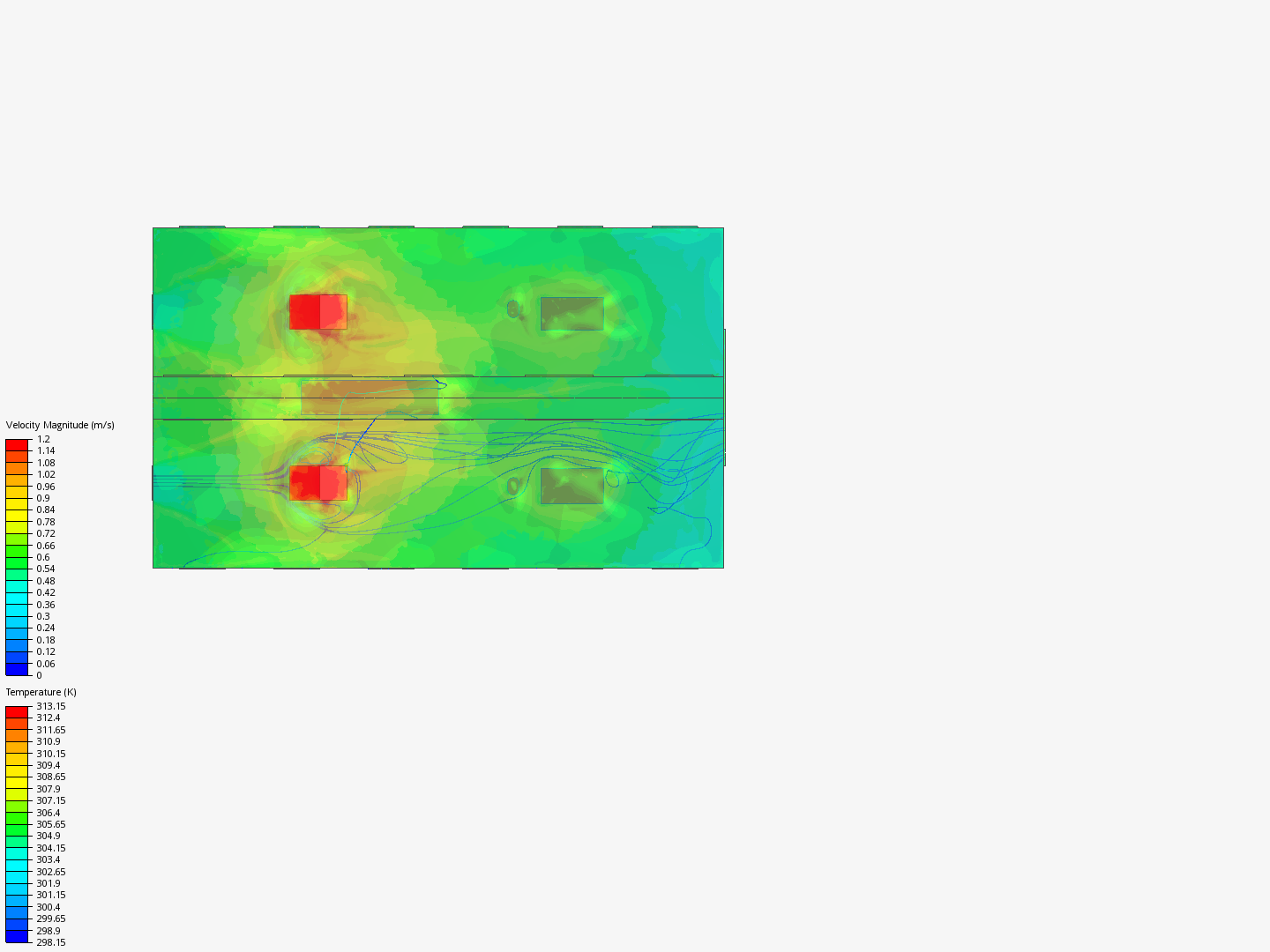 1- Factory thermal comfort simulation - Natural ventilation (1 m/s) image