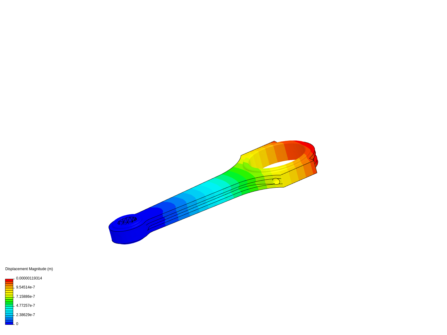 Tutorial 1: Connecting rod stress analysis image