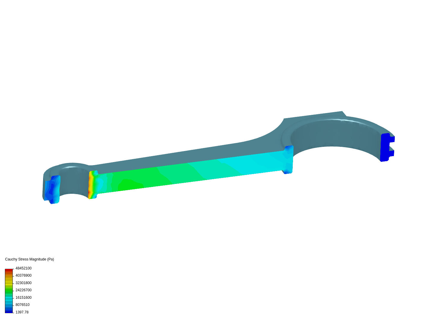 Tutorial 1: Connecting rod stress analysis image