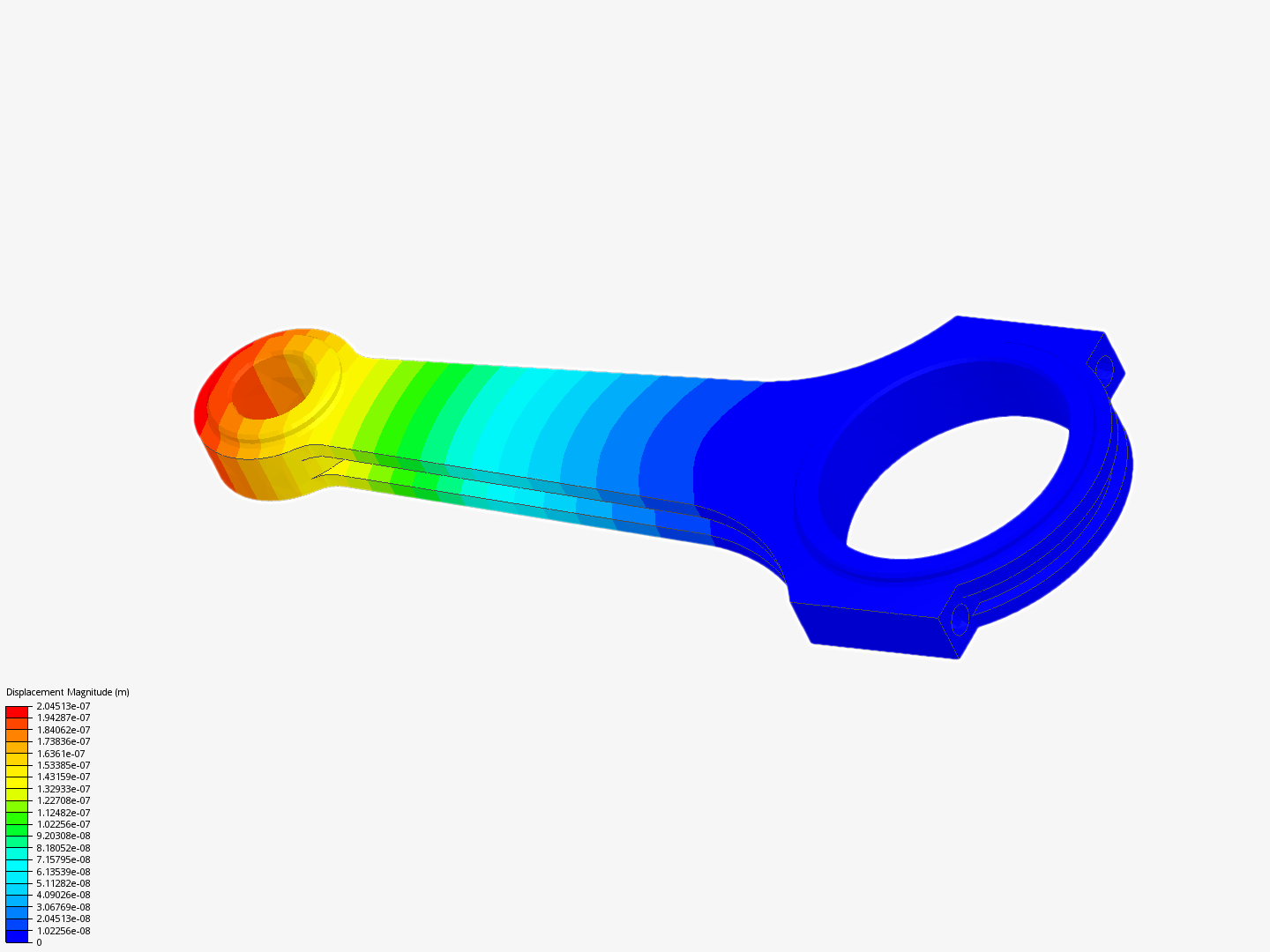 Tutorial 1: Connecting rod stress analysis image