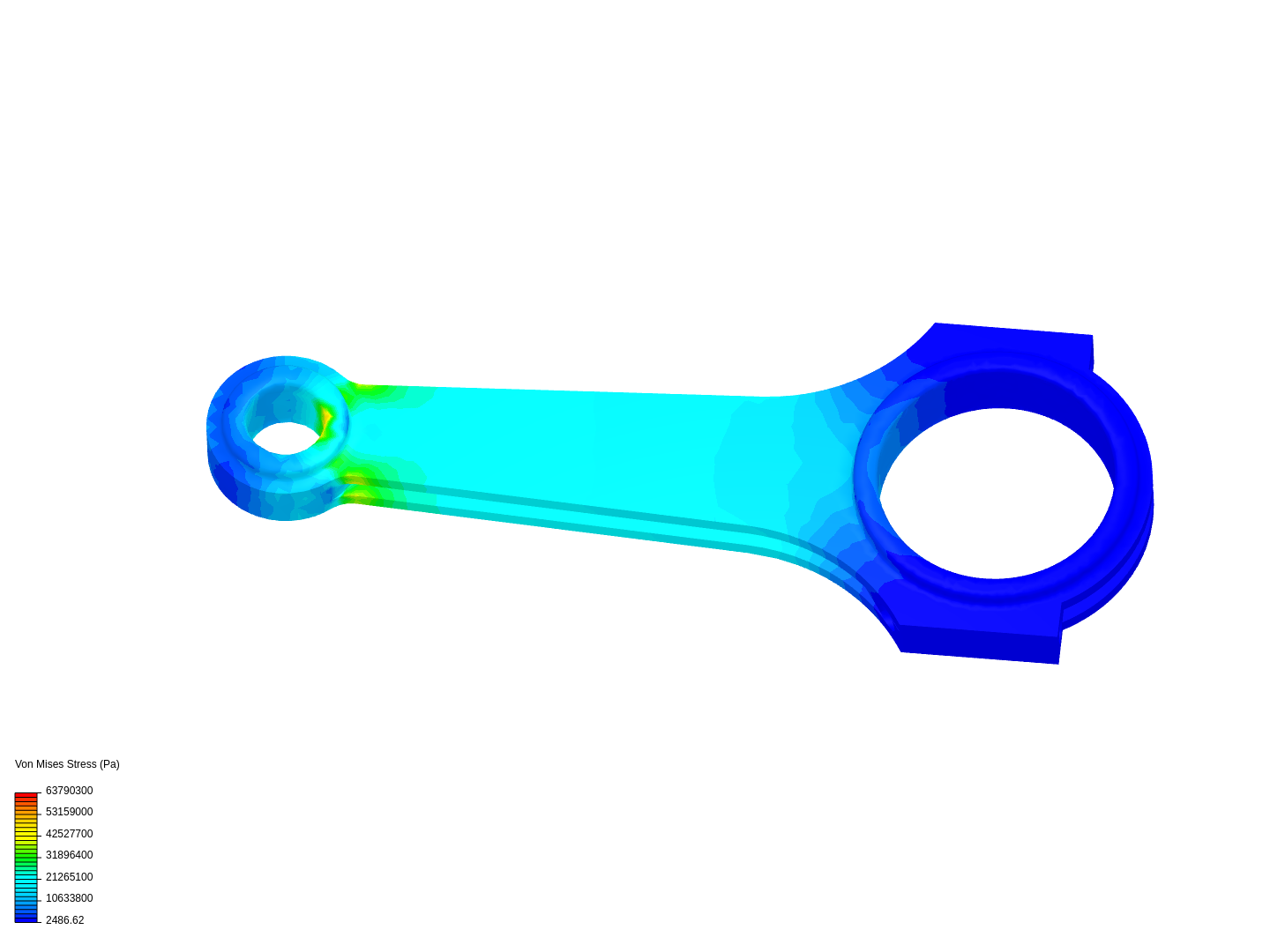 Tutorial 1: Connecting rod stress analysis image