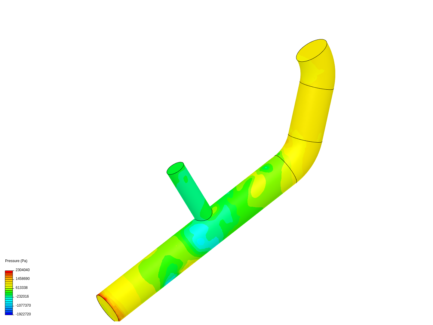 Tutorial 2: Pipe junction flow image