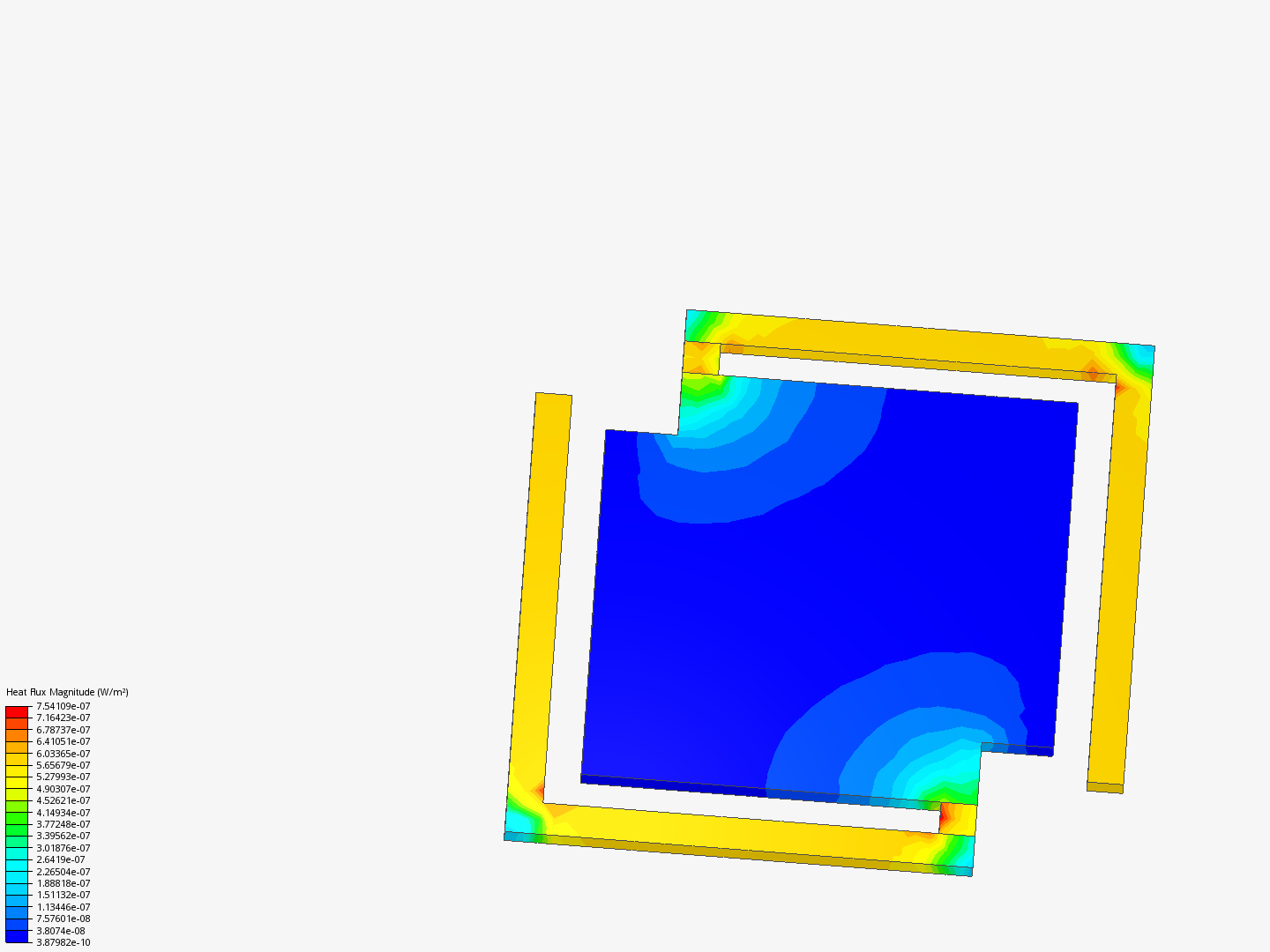 Patel Microbolometer FEA image