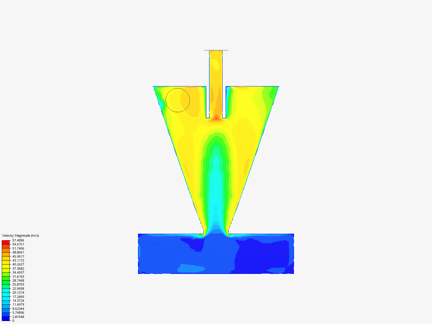 V Simulation Centrifugal Separator image