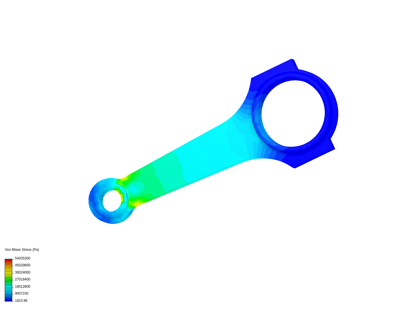 Tutorial 1: Connecting rod stress analysis image