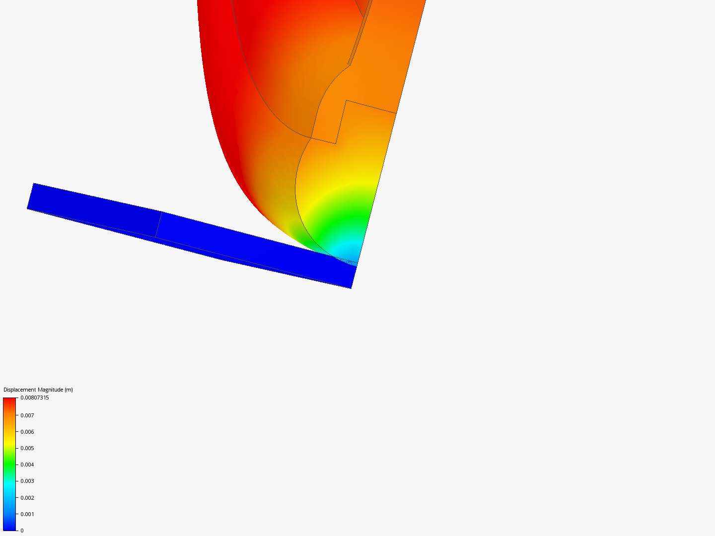 Tutorial: Nonlinear Analysis of a Wheel image