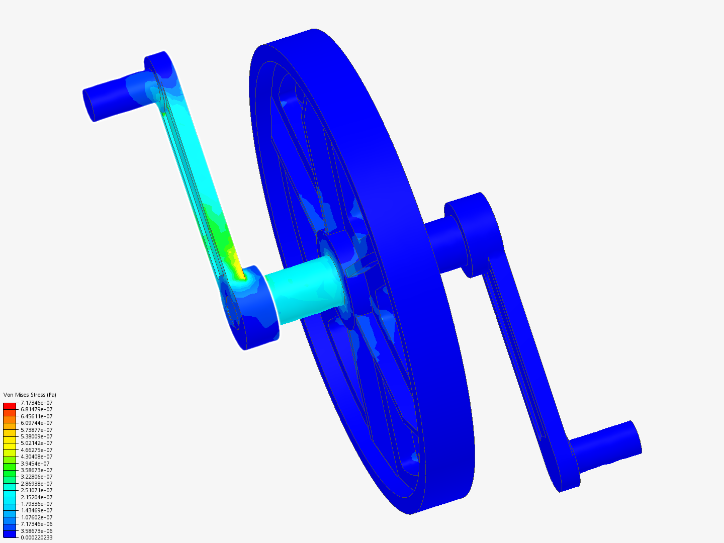 Simulation of a Crank Assembly - Copy - Copy image