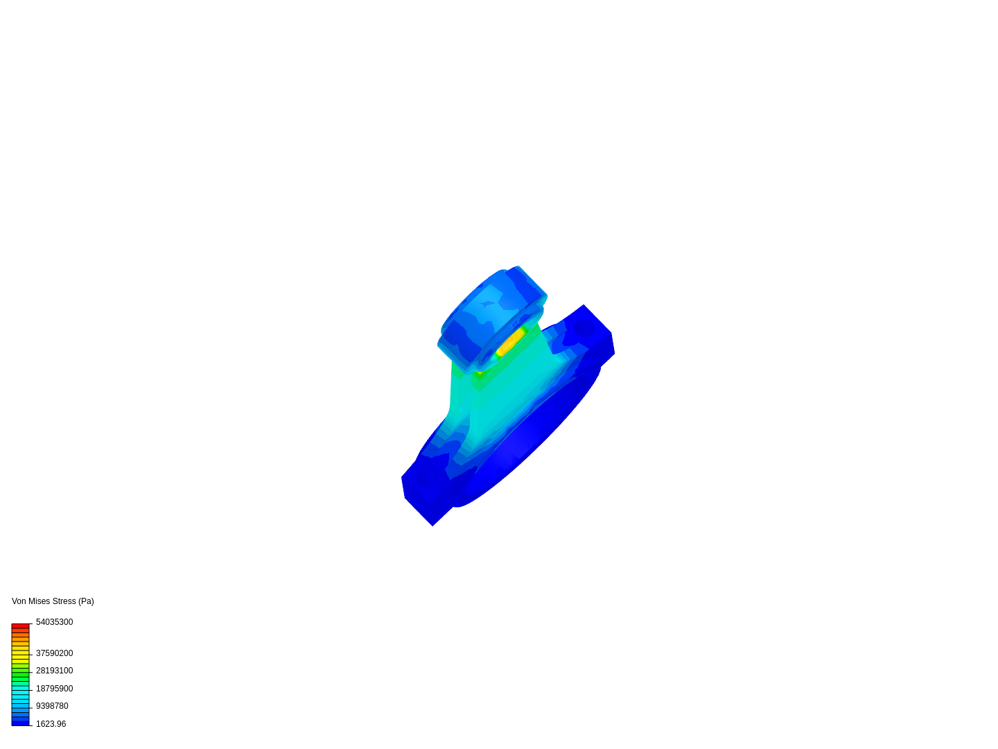 Tutorial 1: Connecting rod stress analysis image