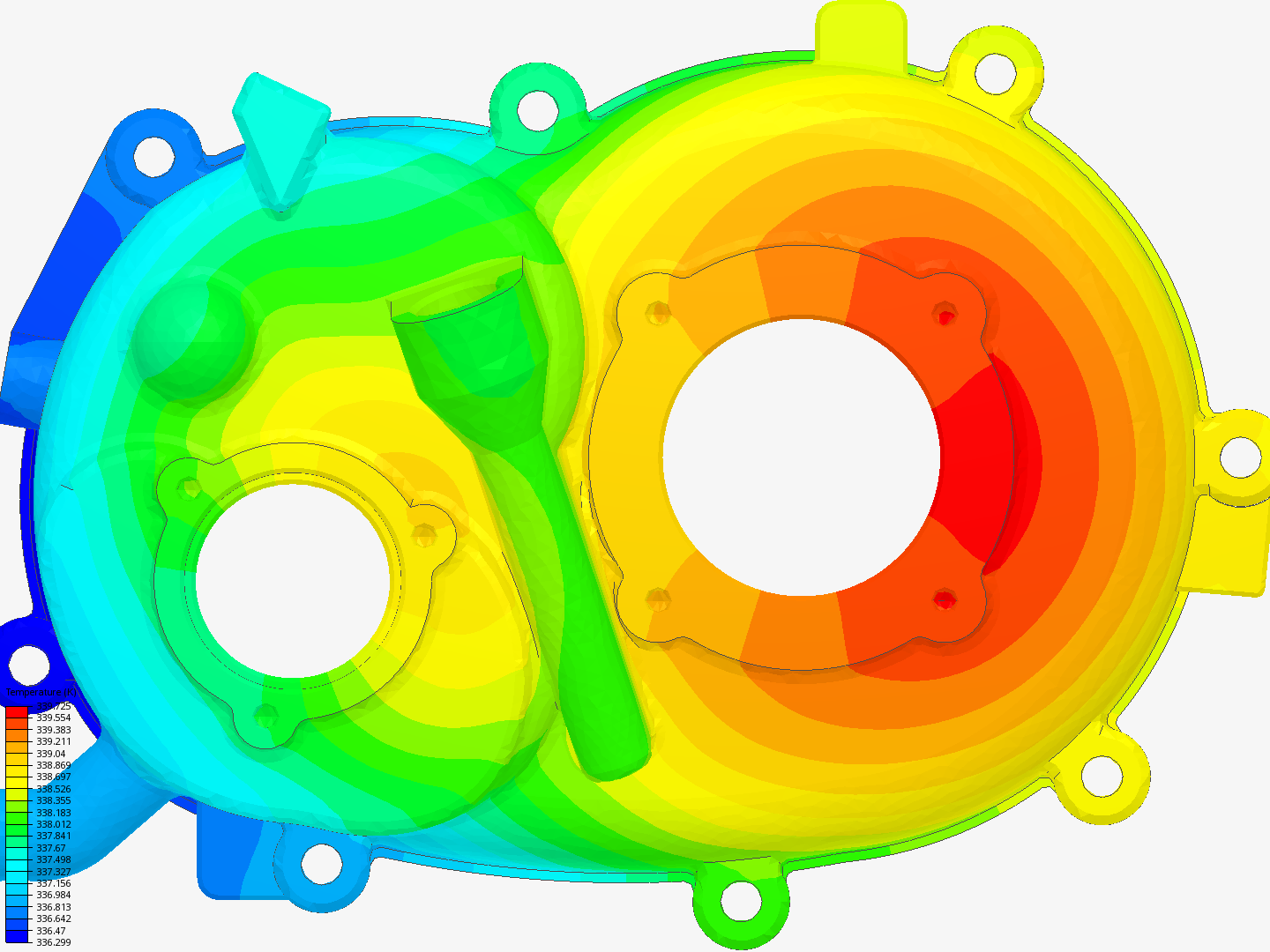 Tutorial: Thermal Analysis of a Differential Casing image