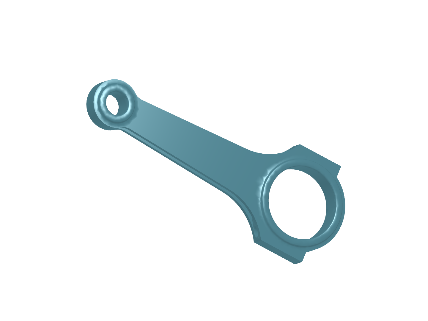 Tutorial 1: Connecting rod stress analysis image