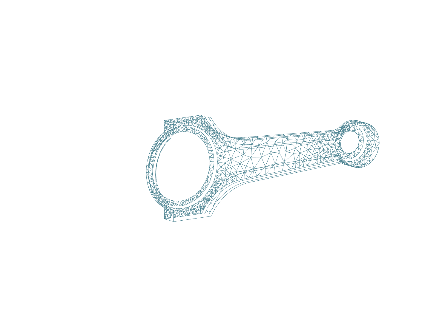 Tutorial 1: Connecting rod stress analysis image