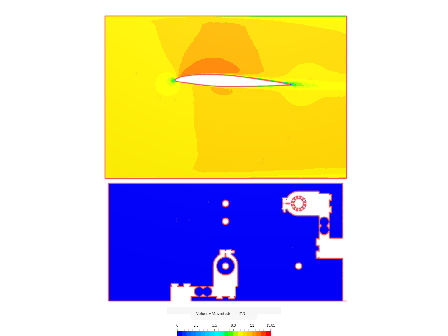 Flow over airfoil 3 image