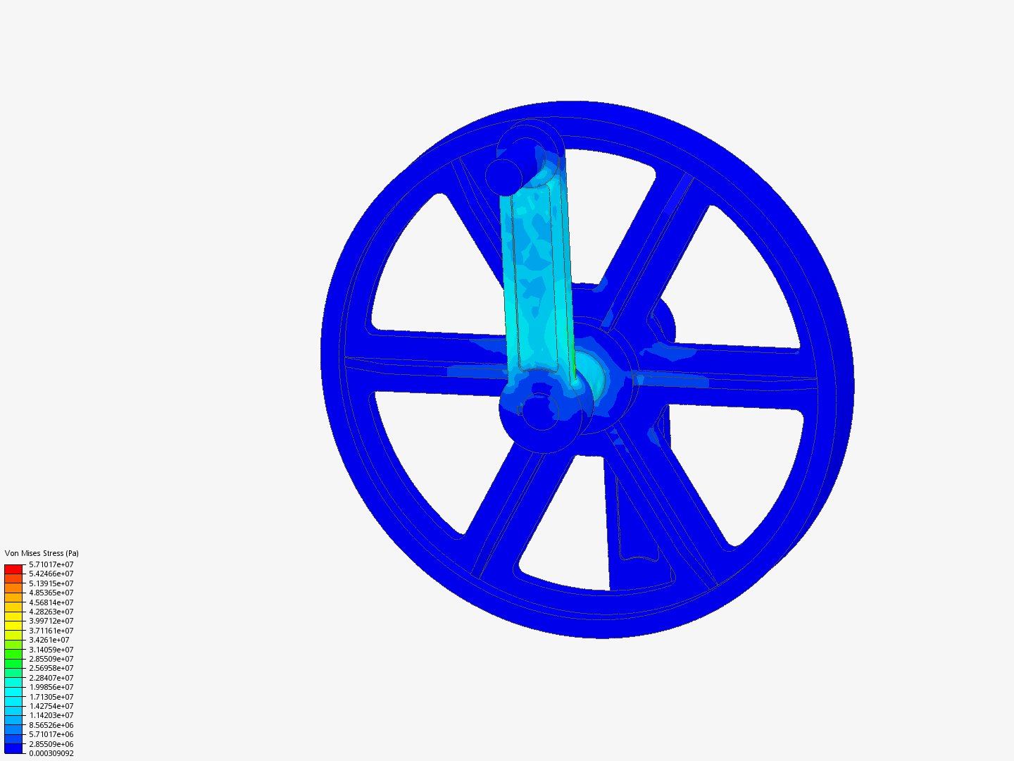 Simulation of a Crank Assembly - Copy image