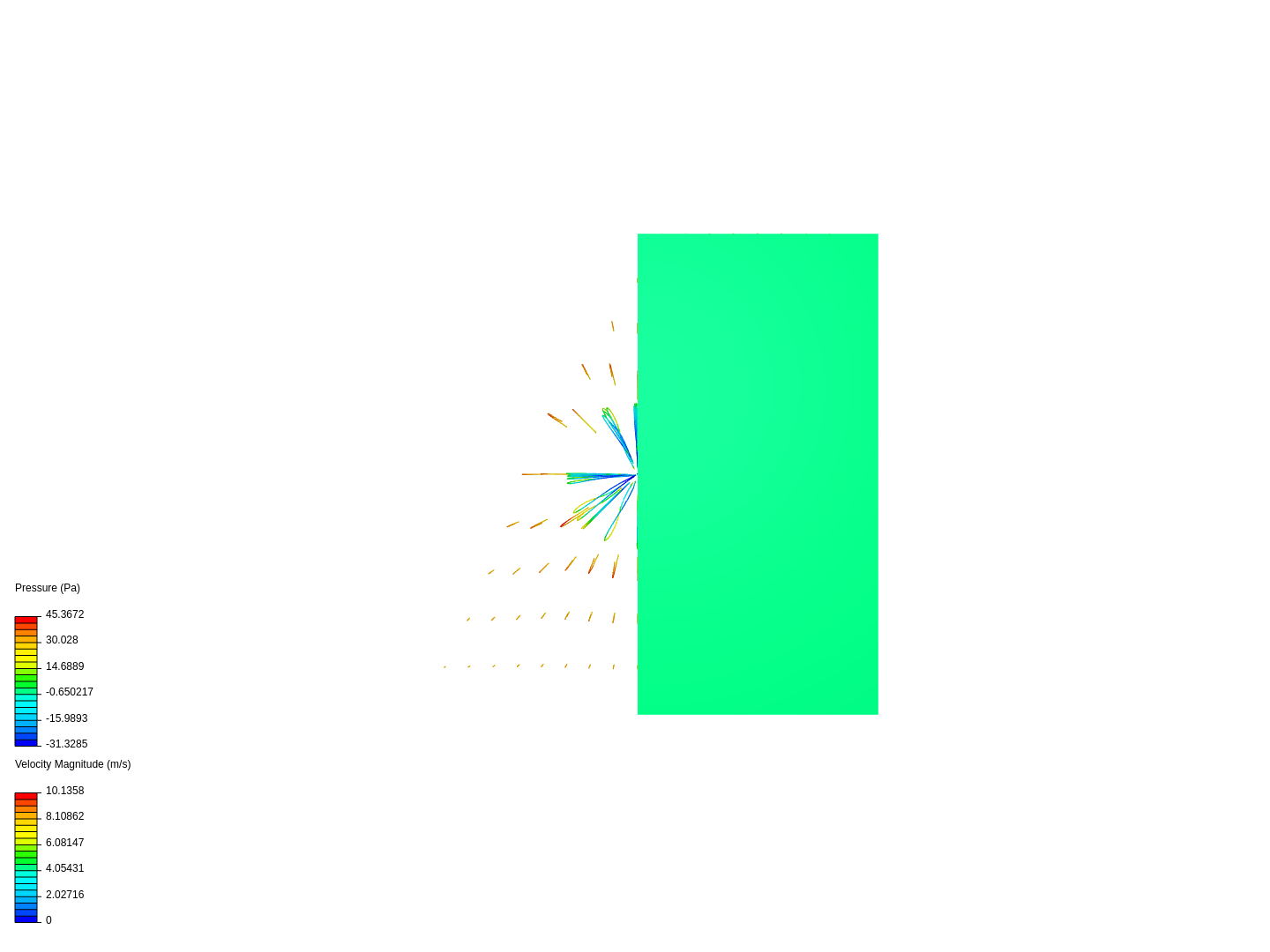 Verification square plate image