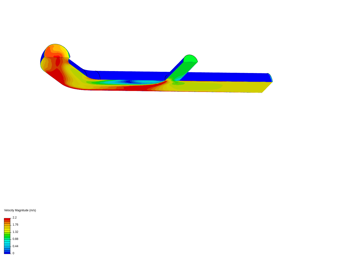 Pipe flow - CFD simulation image