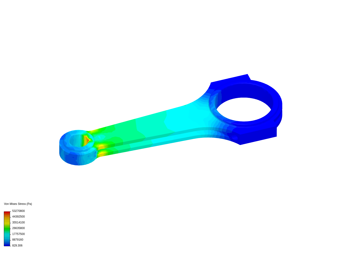 Tutorial 1: Connecting rod stress analysis image