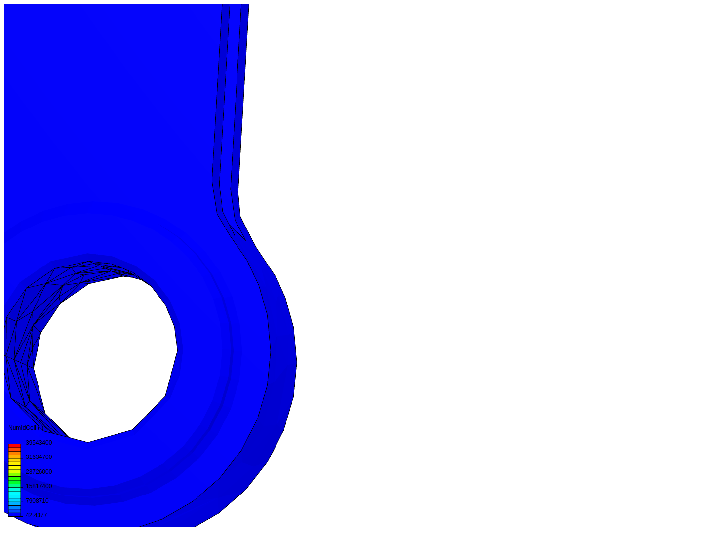 Connecting rod stress analysis image