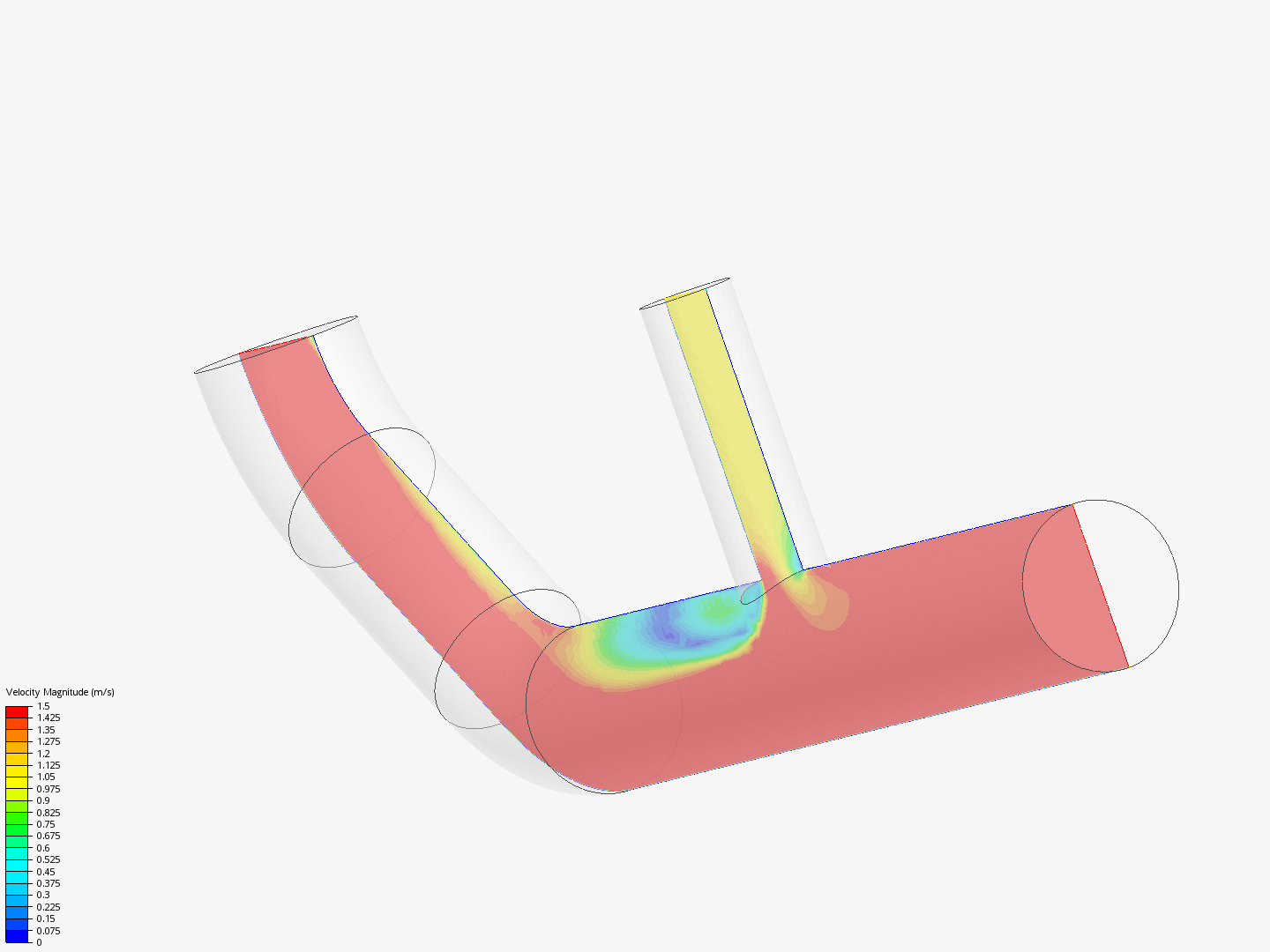 Tutorial 2: Pipe junction flow image