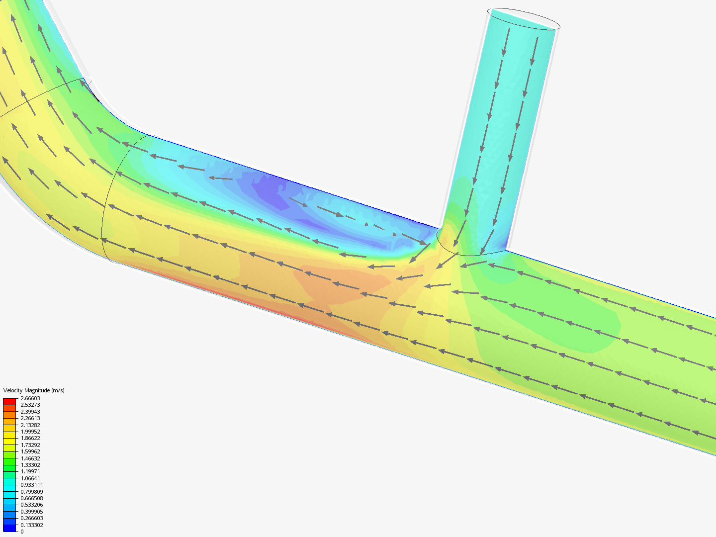 Tutorial 2: Pipe junction flow image