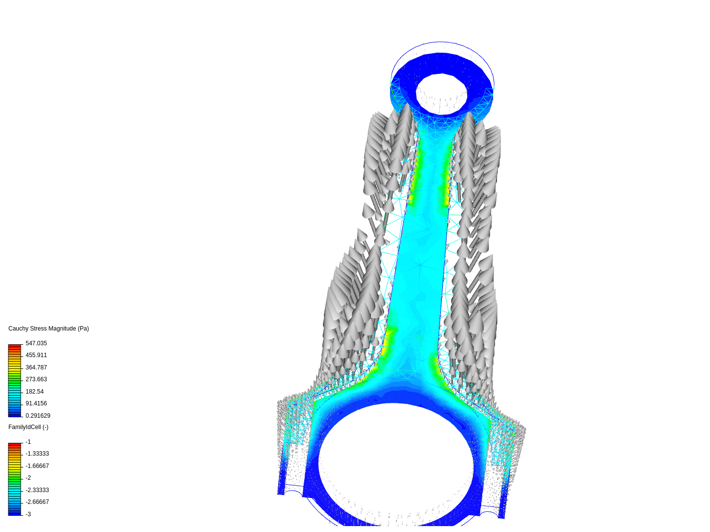 Tutorial 1: Connecting rod stress analysis image