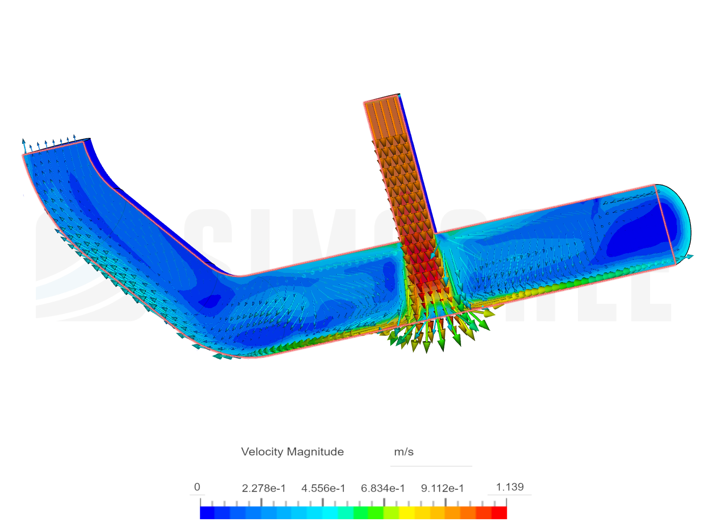 Tutorial 2: Pipe junction flow image