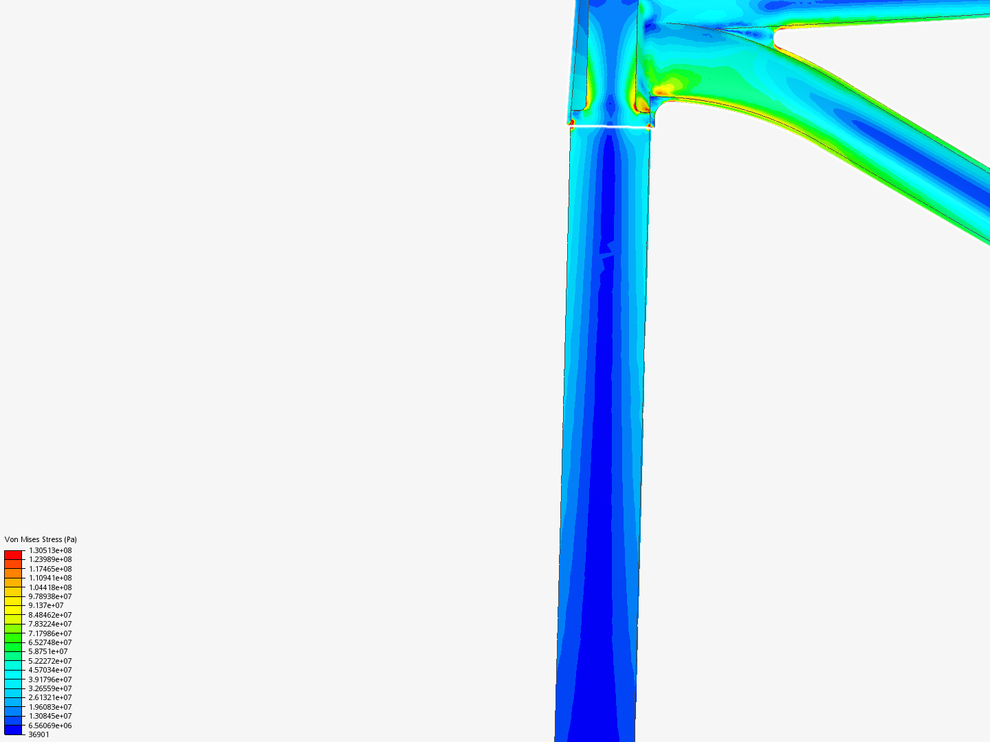 curved downtube for 1300N 2 image