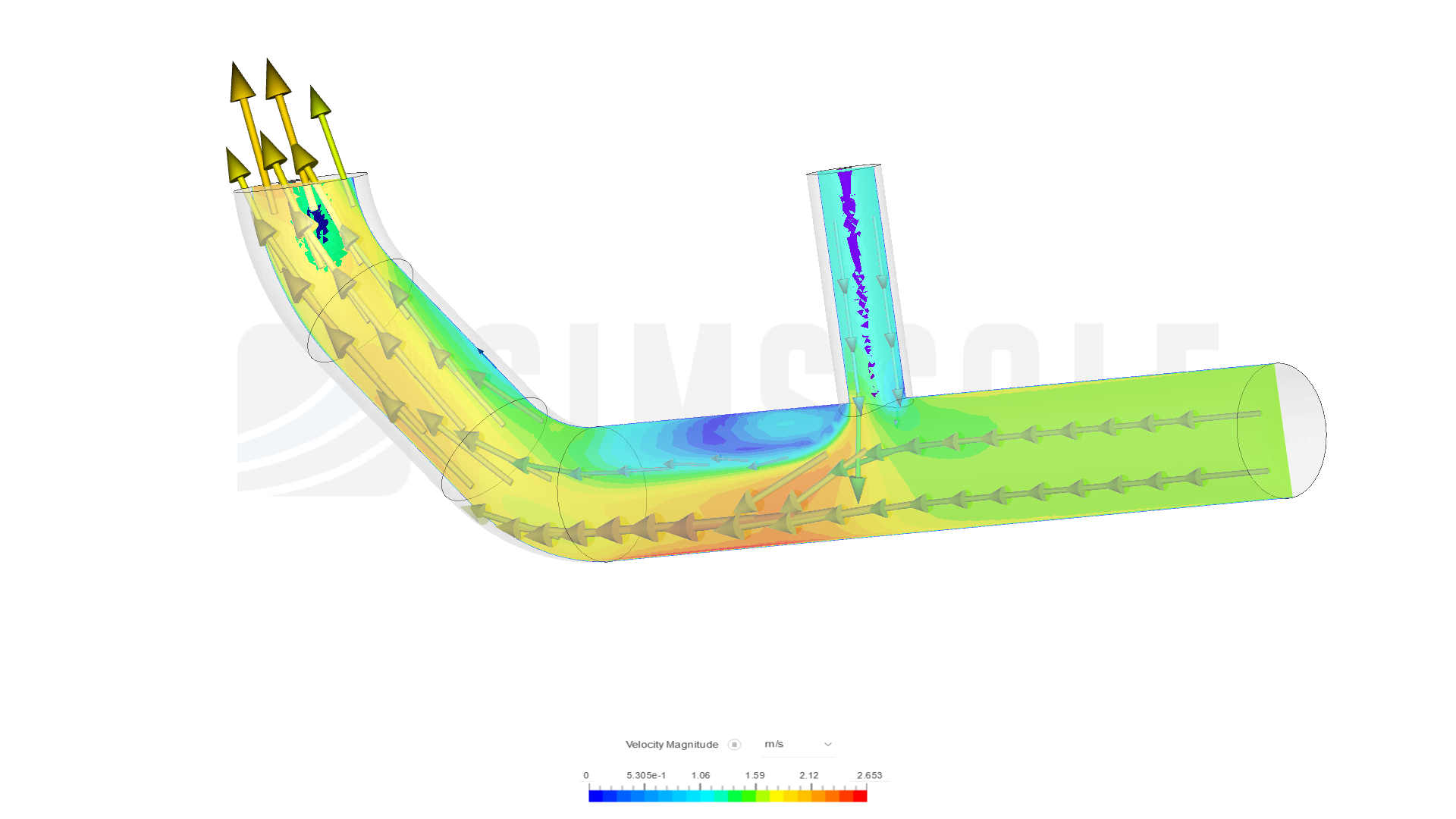 Tutorial 2: Pipe junction flow image