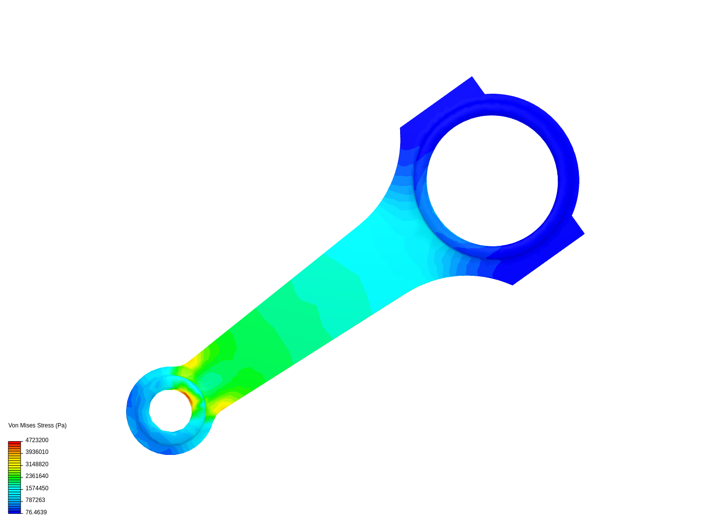 Tutorial 1: Connecting rod stress analysis image